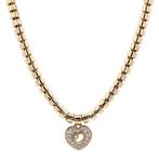 Gouden vintage Chopard Happy Diamonds collier 18 kt, Ophalen of Verzenden, Nieuw