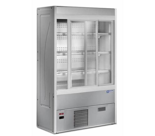Wandkoelkast RVS met glazen schuifdeuren - 1000x545xh1900 mm, Zakelijke goederen, Horeca | Keukenapparatuur, Verzenden