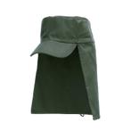 Veldpet leger met nekbescherming kleur groen, Verzamelen, Militaria | Algemeen