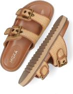 Mexx Reilly Penny Slippers - Dames - Bruin - Maat 37 (Mode), Verzenden, Nieuw