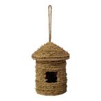 Vogelhuisje zeegras h25 d27cm, Tuin en Terras, Tuinwanddecoratie, Verzenden, Nieuw