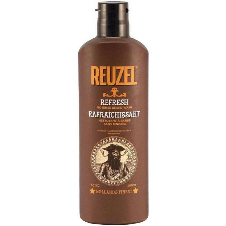 Reuzel  Refresh  No Rinse  Baard Shampoo  200 ml, Sieraden, Tassen en Uiterlijk, Uiterlijk | Haarverzorging, Nieuw, Verzenden
