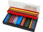 Krimpkous set - 142-delig - 2.4 tot 25.4mm - Verschillende k, Ophalen of Verzenden, Nieuw