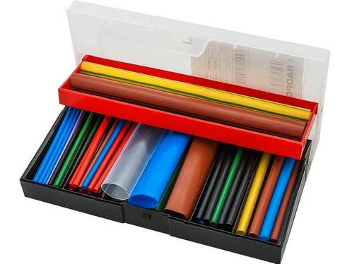 Krimpkous set - 142-delig - 2.4 tot 25.4mm - Verschillende k, Doe-het-zelf en Verbouw, Overige Doe-het-zelf en Verbouw, Nieuw