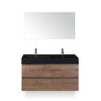 Maxx XL Badmeubelset 120 cm - Tabacco - Wastafel Kube Dubbel, Huis en Inrichting, Badkamer | Badkamermeubels, Ophalen of Verzenden