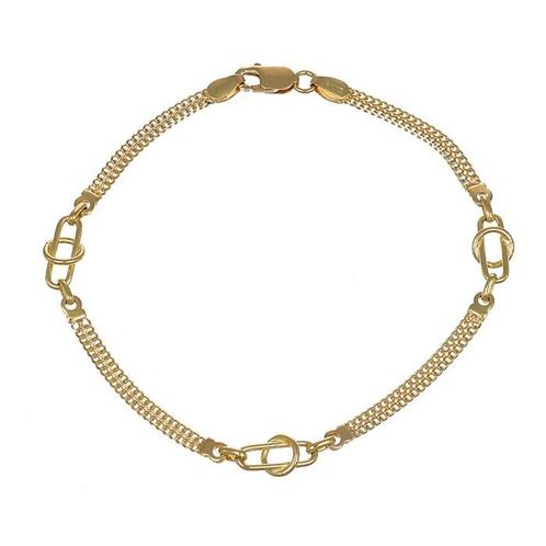 Armband - 18 karaat Geel goud, Sieraden, Tassen en Uiterlijk, Armbanden