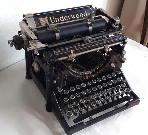 Underwood 5 - Schrijfmachine - 1930-1940, Antiek en Kunst, Kunst | Designobjecten