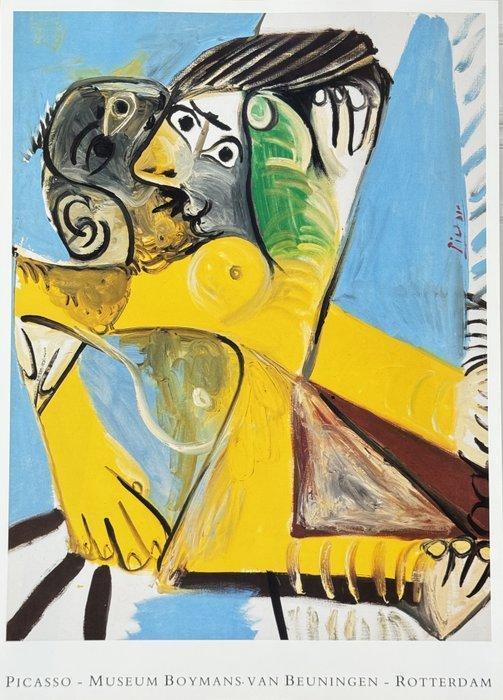 Pablo Picasso - Le Baiser (Museum Boymans-van Beuningen,, Antiek en Kunst, Kunst | Tekeningen en Foto's