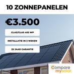 10 Zonnepanelen voor €3.500, Doe-het-zelf en Verbouw, Zonnepanelen en Toebehoren, Nieuw, Compleet systeem