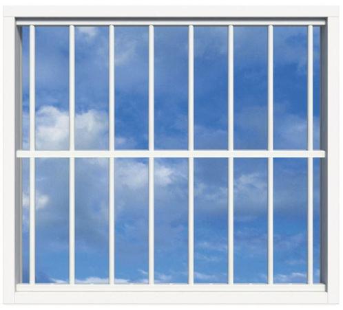 SecuBar Lichtkoepelbeveiliging Fix & Go - 8 spijls 1500x1500, Doe-het-zelf en Verbouw, Hang- en Sluitwerk, Verzenden