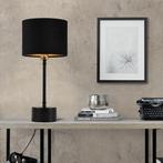 Tafellamp Deventer 39xØ18 cm E14 zwart en koperkleurig, Huis en Inrichting, Verzenden, Nieuw