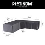 Platinum Aerocover loungesethoes 300x300 cm - L-vorm trapeze, Tuin en Terras, Tuinsets en Loungesets, Verzenden, Nieuw, Overige materialen