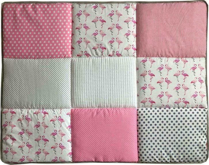 Boxkleed Flamingo&#39;s!, Kinderen en Baby's, Boxen, Nieuw, Boxkleed, Ophalen of Verzenden