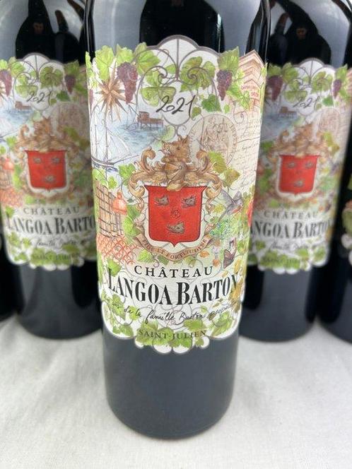 2021 Château Langoa Barton of Château Langoa Barton -, Verzamelen, Wijnen