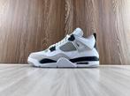 Jordan 4 Retro | Military Black, Kleding | Heren, Schoenen, Wit, Nieuw, Ophalen of Verzenden, Sneakers of Gympen