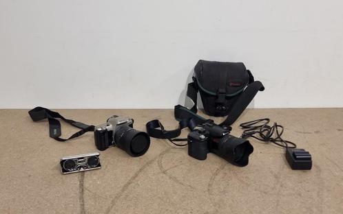 Een kavel cameras, Audio, Tv en Foto, Fotocamera's Analoog, Gebruikt, Pentax