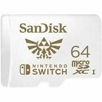 SanDisk Memory Card MicroSDXC UHS-I Class 3-Hyrule Crest, Computers en Software, Harde schijven, Ophalen of Verzenden, Zo goed als nieuw