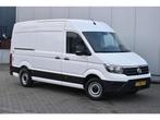 Zakelijke lease - Volkswagen Crafter 2.0 TDI L3H3 140 Pk, Stof, Gebruikt, Wit, Handgeschakeld
