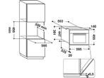 Whirlpool -  Combimagnetron - Zilver, Witgoed en Apparatuur, Magnetrons, Combimagnetron, Verzenden, Nieuw, Inbouw