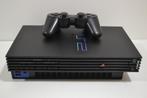 PlayStation 2 Console Fat Black, Verzenden, Zo goed als nieuw