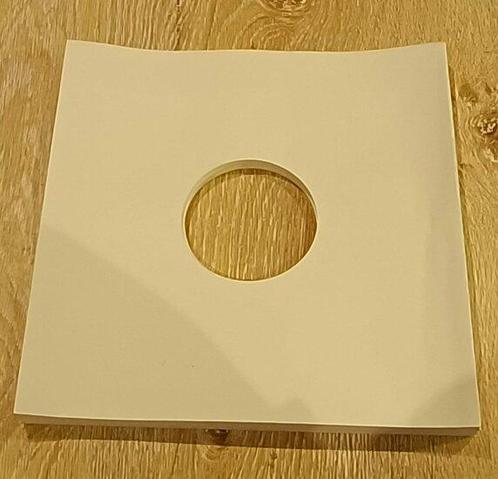 Witte 10 binnenhoezen (zonder voering) - per 25 stuks, Cd's en Dvd's, Vinyl | Overige Vinyl, Verzenden