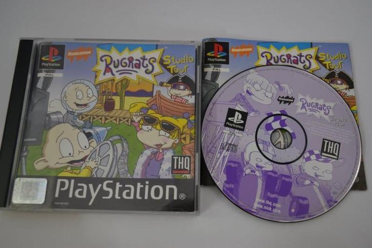 Rugrats - Studio Tour (PS1 PAL), Spelcomputers en Games, Games | Sony PlayStation 1, Zo goed als nieuw, Verzenden