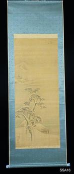 Winter landscape - ca 1863 - Kansai  - Japan - Late Edo, Antiek en Kunst