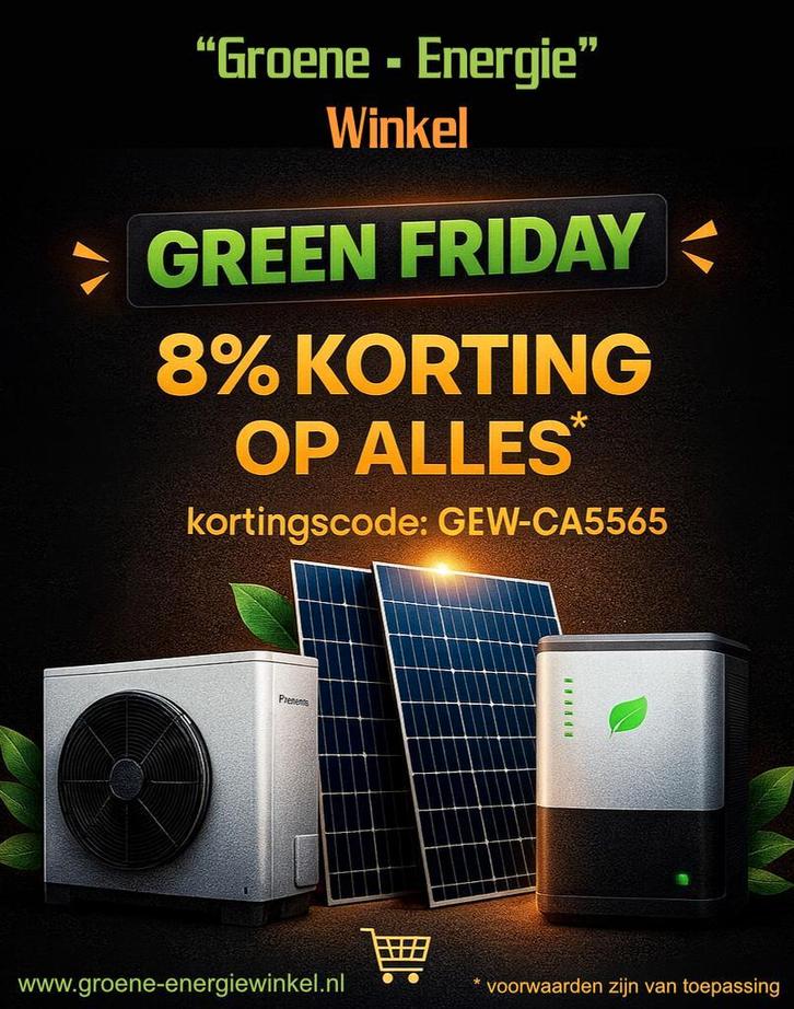 GREEN FRIDAY 8% Korting op ALLES, Doe-het-zelf en Verbouw, Verwarming en Radiatoren, Nieuw