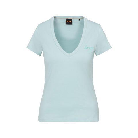 Boss Orange Shirt met V-hals C_Eslane_4 met een, Kleding | Dames, T-shirts, Nieuw, Verzenden