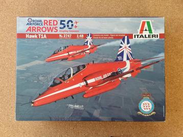 Italeri 2747 Hawk T1A Red Arrows 50 display seasons 1:48 beschikbaar voor biedingen