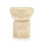 Bijzettafel Cobble - Naturel - 230283 - bijzettafels, Huis en Inrichting, Tafels | Bijzettafels, Nieuw, Overige materialen