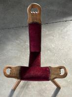 Stoel - Hout, Textiel - Sedia tripiede