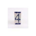 Huisnummer 4 Delfts Blauw Keramiek, Kleding | Heren, Schoenen, Ophalen of Verzenden, Nieuw