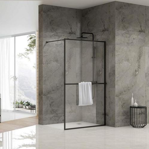 Inloopdouche Van Rijn ST04 Met Handdoekstang 120x200 cm 8 mm, Doe-het-zelf en Verbouw, Sanitair, Douche, Nieuw, Ophalen of Verzenden