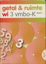 Getal en Ruimte 3e editie VMBO 3 en 4, Boeken, Ophalen of Verzenden, Gelezen, VMBO, Overige vakken