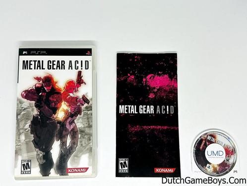 PSP - Metal Gear Acid, Spelcomputers en Games, Games | Sony PlayStation Portable, Gebruikt, Verzenden