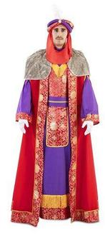 Koning Balthasar kostuum, Nieuw, Feestartikel, Verzenden