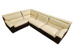 Sofa (4) - Modulaire bank in leer en suède - NO RESERVE -