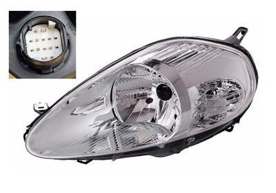 Fiat Grande Punto 2006-2008 Koplamp Links (Koplampen), Auto-onderdelen, Verlichting, Nieuw, Verzenden