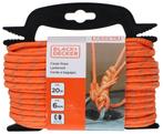 Cargo rope on winder 6mm 20m (Auto-Fiets, Gereedschap), Verzenden, Nieuw