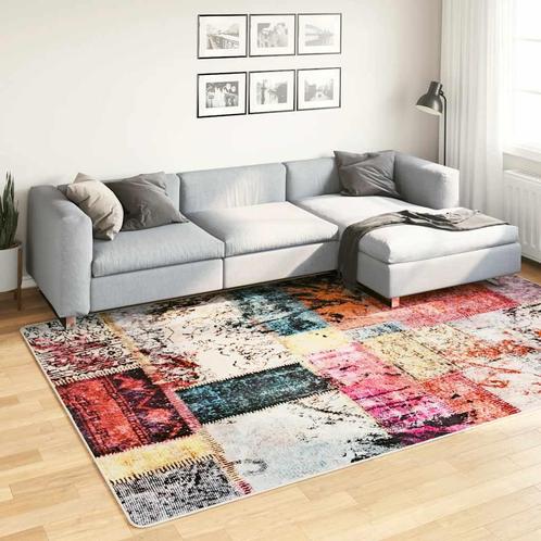 vidaXL Vloerkleed wasbaar anti-slip patchwork 190x300 cm, Huis en Inrichting, Stoffering | Tapijten en Kleden, Nieuw, Verzenden