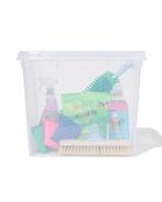 HEMA Opbergbox London transparant 52L, Verzenden, Nieuw