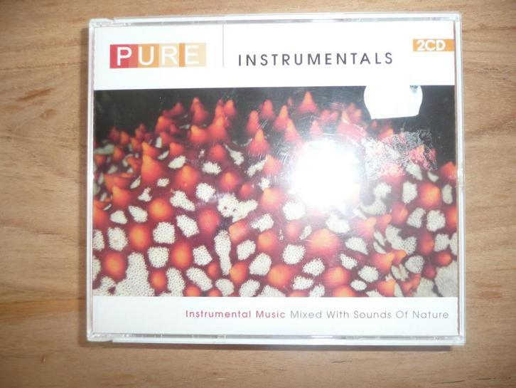 Pure Instrumentals mixed with Sounds of Nature (2 CD), Cd's en Dvd's, Cd's | Pop, Zo goed als nieuw, Verzenden