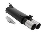 Novus sportuitlaat Opel Astra F Kadett E 2x90mm RL, Auto-onderdelen, Verzenden, Nieuw