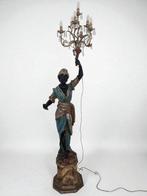 Staande lamp - Moro veneziano - Hout, Kristal