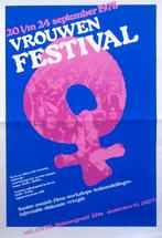 Vrouwenfestival 1978 (lijst optie, Posters) (Posters), Verzenden, Nieuw, Overige onderwerpen, Met lijst