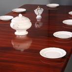 Engelse Victoriaanse pull out table gespiegeld mahonie ca 18, Antiek en Kunst, Antiek | Spiegels, Ophalen of Verzenden