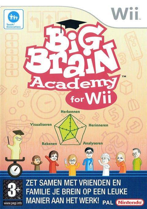 Wii Big Brain Academy, Spelcomputers en Games, Games | Nintendo Wii, Zo goed als nieuw, Verzenden