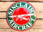 Sinclair Aircraft - Gebold Emaille Bord, Verzenden, Nieuw