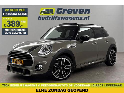 MINI Cooper 1.5 Cooper JCW PACK Pano H/K Carplay LED PDC Nav, Auto's, Mini, Te koop, Automaat, Financial lease, Benzine, Zilver of Grijs